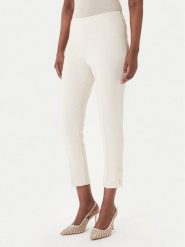 Rinascimento Spodnie materiałowe CFC0128641003 Beżowy Slim Fit. Brązowe spodnie materiałowe Rinascimento, bez wzorów, z materiału. Za 449.99 zł.