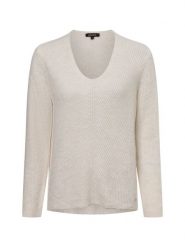 More & More Sweter Kobiety beżowy, 44. Brązowe swetry More & More, bez wzorów, z dzianiny, bez ramiączek. Za 229.95 zł.
