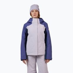 Kurtka narciarska damska Rossignol Velika Insulated. Fioletowe kurtki narciarskie Rossignol, na zimę, bez wzorów, bez kaptura, narciarskie. Za 1,299.00 zł.
