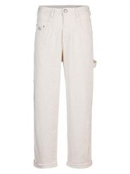 Herrlicher Dżinsy "Brooke" - Tapered fit - w kolorze białym rozmiar: W30. Białe jeansy Herrlicher, bez wzorów, klasyczne, z podwyższonym stanem. Za 217.99 zł.