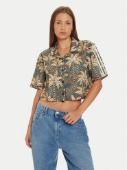Adidas Koszula FARM Rio IW5184 Kolorowy Loose Fit. Koszule adidas, l, bez wzorów, z syntetyku, bez kołnierzyka, bez ramiączek. Za 139.99 zł.