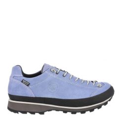 Buty turystyczne damskie LOMER Bio Naturale Low Mtx. Niebieskie buty trekkingowe Lomer, z gumy, bez zapięcia. Za 399.99 zł.