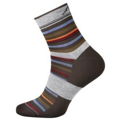 FJORD NANSEN Skarpety całoroczne STRIPE mix-35-38. Czerwone skarpetki Fjord Nansen, bez wzorów, z lycry. Za 31.49 zł.