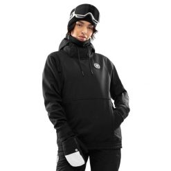 Damska kurtka snowboardowa Sporty zimowe SIROKO W1-W Shaka. Czarne kurtki narciarskie SIROKO, na zimę, bez wzorów, z softshellu, bez kaptura, narciarskie. Za 673.00 zł.