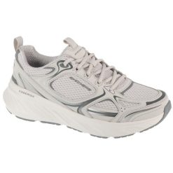 Buty sportowe Sneakersy damskie, Edgeride - Silver Eclipse. Szare buty sportowe lifestyle Skechers, bez wzorów, bez zapięcia, trekkingowe. Za 339.99 zł.
