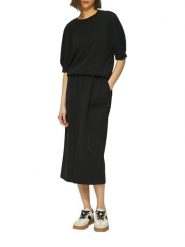 S.OLIVER RED LABEL Bluza w kolorze czarnym rozmiar: 40. Czarne bluzy s.Oliver RED LABEL, s, bez wzorów, bez ramiączek, bez kaptura. Za 108.99 zł.