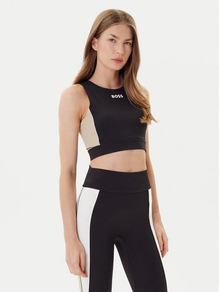 BOSS Top Endura2 50544180 Czarny Slim Fit. Czarne topy sportowe Boss, xs, bez wzorów, z syntetyku, na fitness i siłownię. Za 239.99 zł.