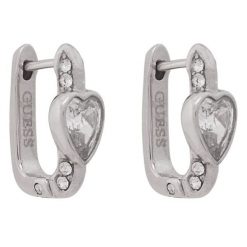 Kolczyki Guess. Szare kolczyki Guess, srebrne. Za 249.99 zł.