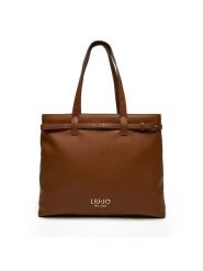 Liu Jo Torebka Ecs M Tote AA5135 E0033 Brązowy. Brązowe torebki klasyczne Liu Jo, bez wzorów, ze skóry, bez dodatków. Za 509.99 zł.