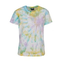 Koszulka Damska Tie Dye Boyfriend T-shirt. Czerwone t-shirty Urban Classics, xl, bez wzorów, sportowe, bez kołnierzyka, bez ramiączek. Za 96.99 zł.