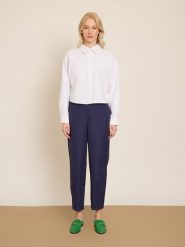 BGN Koszula w kolorze białym rozmiar: 38. Białe koszule BGN, bez wzorów, bez kołnierzyka, bez ramiączek. Za 86.99 zł.