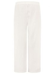 Zwillingsherz Muślinowe spodnie w kolorze białym rozmiar: onesize. Białe spodnie materiałowe Zwillingsherz, bez wzorów, z bawełny. Za 82.99 zł.