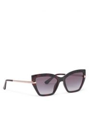 Guess Okulary przeciwsłoneczne GU00216 Brązowy. Brązowe okulary przeciwsłoneczne Guess, z aplikacjami, metalowe. Za 449.99 zł.