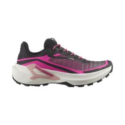 Obuwie Biegi w terenie Kobiety GENESIS 2. Szare buty do biegania Salomon, bez wzorów, z materiału, bez zapięcia, do biegania. Za 649.00 zł.