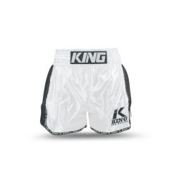 Szorty do boksu tajskiego King Pro Boxing Bangkok 3. Białe szorty KING PRO BOXING, bez wzorów, sportowe. Za 273.50 zł.