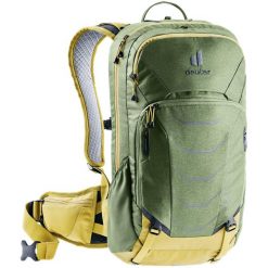 Plecak rowerowy Deuter Attack 16 khaki-turmeric. Zielone plecaki Deuter, bez wzorów, bez dodatków. Za 760.99 zł.
