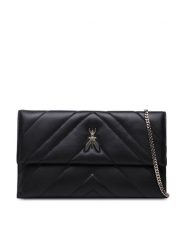 Patrizia Pepe Torebka 8B0105/L004-K103 Czarny. Czarne kopertówki Patrizia Pepe, bez wzorów, ze skóry, wizytowe, bez dodatków. Za 569.99 zł.