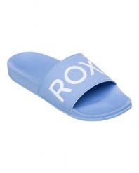 Klapki basenowe damskie Roxy SLIPPY II. Czerwone klapki Roxy, bez wzorów, z gumy, bez obcasa, bez zapięcia. Za 109.99 zł.