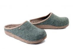 INBLU ED-31 068 zielony, kapcie damskie. Zielone kapcie Inblu, bez wzorów. Za 98.99 zł.