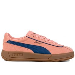 Buty trampki damskie sportowe Puma CLUB KLASSIKA SD. Brązowe trampki Puma, bez wzorów, sportowe, bez zapięcia. Za 189.00 zł.