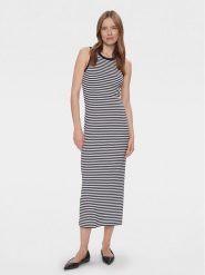 Tommy Hilfiger Sukienka letnia WW0WW41996 Granatowy Slim Fit. Niebieskie sukienki Tommy Hilfiger, m, bez wzorów, z wiskozy, bez kołnierzyka, bez ramiączek. Za 399.99 zł.