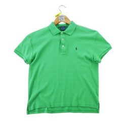 Second life - Polo Ralph Lauren koszulka damska z krótkim rękawem - Stan dobry. Zielone t-shirty sportowe Ralph Lauren, l, bez wzorów, z materiału, bez ramiączek, na golfa. Za 85.16 zł.