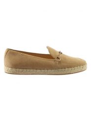 Högl Skórzane espadryle w kolorze beżowym rozmiar: 40. Brązowe espadryle Högl, bez wzorów, bez obcasa. Za 299.37 zł.