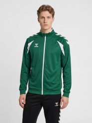 Kurtka z dresu Hummel Core 2.0. Białe kurtki Hummel, l, bez wzorów, z dresówki, klasyczne, bez kaptura. Za 210.45 zł.