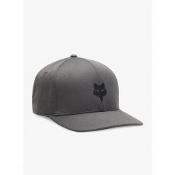 Czapka z daszkiem Fox Head Tech Flexfit Hat. Szare czapki z daszkiem FOX, bez wzorów, sportowe. Za 135.99 zł.