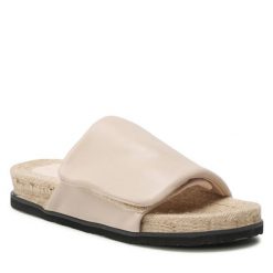 Espadryle Jenny Fairy. Brązowe espadryle Jenny Fairy, bez wzorów, bez obcasa. Za 129.99 zł.