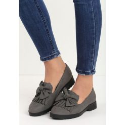 Szare Mokasyny Ally. Mokasyny marki Born2be. Za 59.99 zł.