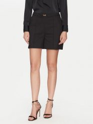 Marciano Guess Szorty materiałowe 5GGD19 7311A Czarny Regular Fit. Czarne szorty Marciano Guess, z aplikacjami, z bawełny. Za 599.99 zł.