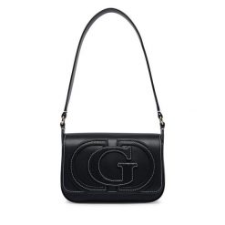 Torebka Guess. Czarne torebki klasyczne Guess, z aplikacjami, klasyczne, bez dodatków. Za 544.99 zł.