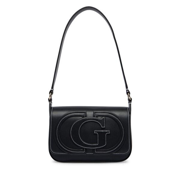 Torebka Guess. Czarne torebki klasyczne Guess, z aplikacjami, klasyczne, bez dodatków. Za 544.99 zł.