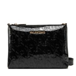 Torebka Valentino. Czarne kopertówki Valentino, bez wzorów, wizytowe, bez dodatków. Za 229.99 zł.