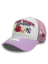 New Era Czapka z daszkiem New York Yankees Fruit Graphic 60595262 Różowy. Czerwone czapki z daszkiem New Era, bez wzorów, z bawełny. Za 129.99 zł.