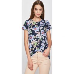 Answear - Top Secret Garden. Niebieskie t-shirty ANSWEAR, bez wzorów, z dzianiny, casualowe, bez kołnierzyka, bez ramiączek. W wyprzedaży za 24.90 zł.