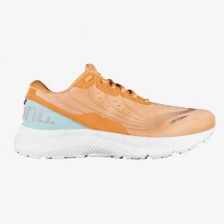 Buty do chodzenia damskie Salming Recoil Prime 2. Brązowe buty do biegania Salming, bez wzorów, z materiału, bez zapięcia, do biegania. W wyprzedaży za 484.75 zł.