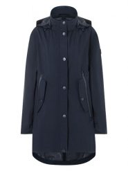 Timezone Parka w kolorze granatowym rozmiar: W29/L28. Niebieskie płaszcze Timezone, l, bez wzorów, bez kaptura. Za 69.99 zł.