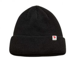 Czapka zimowa Fjällräven Tab Hat. Czarne czapki zimowe Fjällräven, bez wzorów, eleganckie. Za 201.00 zł.