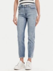 French Connection Jeansy 74QZK Niebieski Cigarette Fit. Niebieskie jeansy French Connection, bez wzorów, z bawełny. Za 219.99 zł.