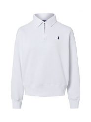 Polo Ralph Lauren Bluza damska Kobiety biały jednolity, S. Białe bluzy Polo Ralph Lauren, s, bez wzorów, bez ramiączek, bez kaptura. Za 819.95 zł.