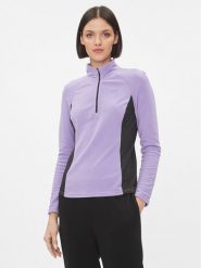4F Bielizna termoaktywna górna 4FAW23UFLEF032 Fioletowy Slim Fit. Fioletowa bielizna termoaktywna damska 4f, bez wzorów, z syntetyku, bez ramiączek, narciarskie. Za 79.99 zł.