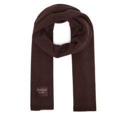 Szalik Guess. Brązowe szaliki i kominy Guess, z aplikacjami. Za 234.99 zł.