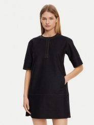 Max Mara Sukienka jeansowa 2516621017650 Granatowy Regular Fit. Niebieskie sukienki Max Mara, l, bez wzorów, z bawełny, bez kołnierzyka, bez ramiączek. Za 949.99 zł.