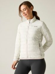 Regatta Kurtka pikowana "Hillpack II" w kolorze kremowym rozmiar: 44. Brązowe kurtki Regatta, bez wzorów, bez kaptura. Za 145.94 zł.