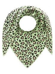 Zwillingsherz Chusta trójkątna w kolorze zielonym - 200 x 100 cm rozmiar: onesize. Zielone chusty Zwillingsherz, bez wzorów, z bawełny. Za 113.99 zł.