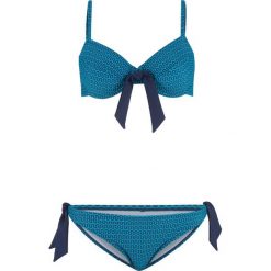 Bikini na fiszbinach (2 części) bonprix niebiesko-turkusowy. Bikini marki bonprix. Za 64.99 zł.