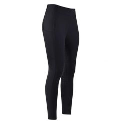 Damskie legginsy jeździeckie z pełną przyczepnością Imperial Riding Laura. Czarne legginsy IMPERIAL RIDING, bez wzorów, z dzianiny, eleganckie. Za 414.00 zł.