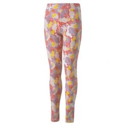 Puma Legginsy Ess+ Bloom Aop 67031435. Czerwone legginsy Puma, bez wzorów, z bawełny, eleganckie. Za 42.99 zł.